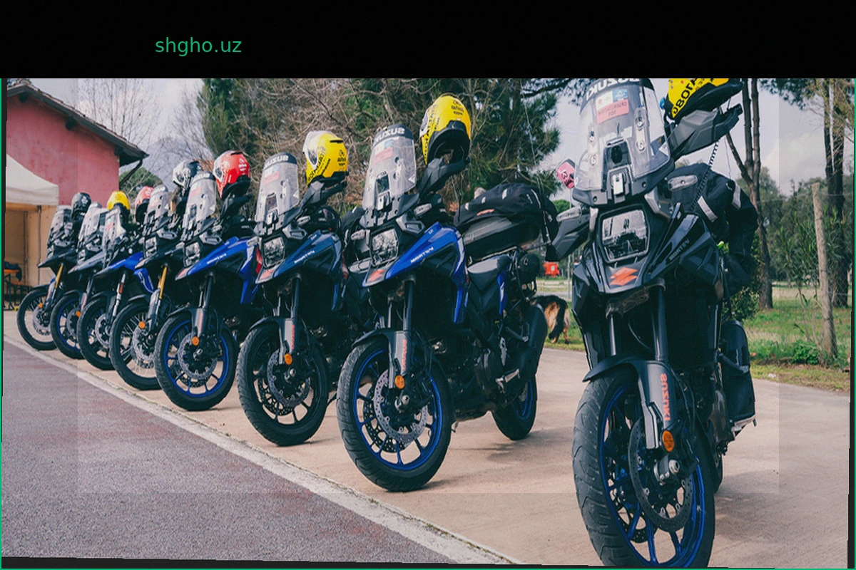Suzuki на Джиро: более 70 мотоциклов для безопасности и логистики